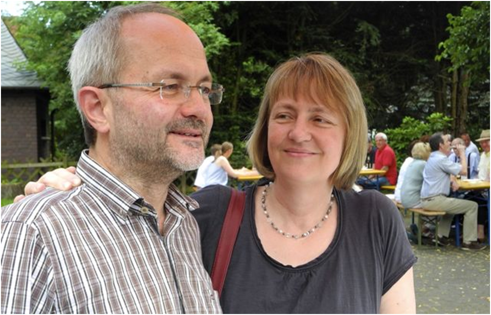 Volkmar Klein mit seiner Frau Dorothee Volkmar Klein mit seiner Frau Dorothee
